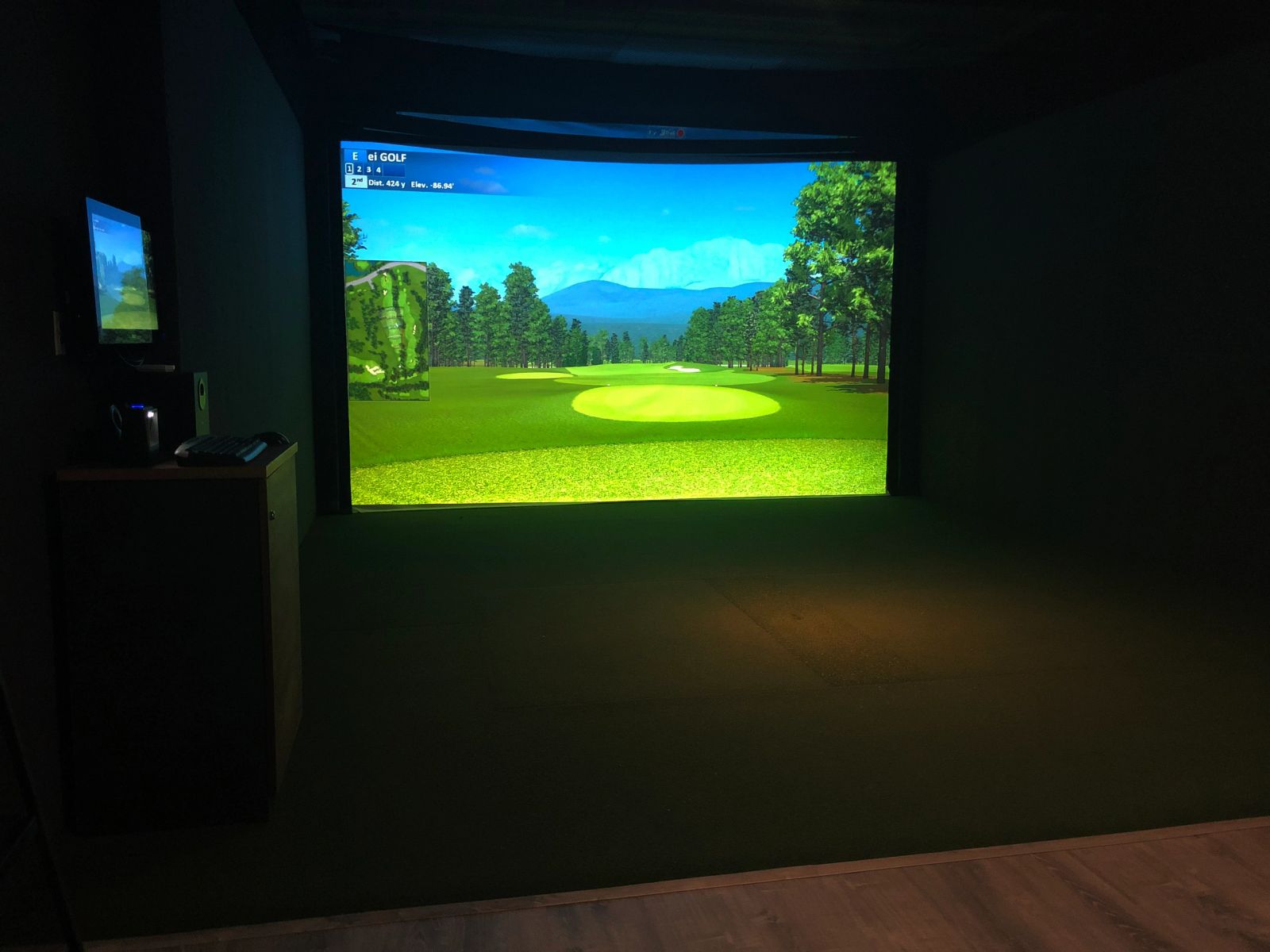 Simulator lounge