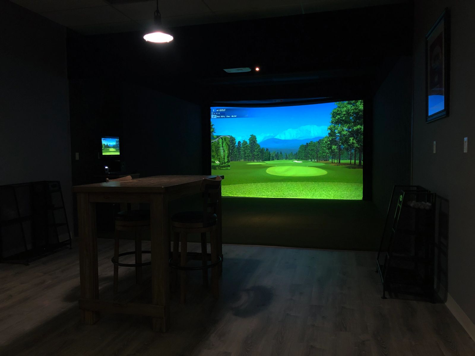 Simulator screen